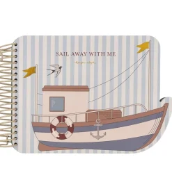 Konges Sløjd Malebog|Kreativ Leg>Malebog - Rock My Boat - Farv med Vand