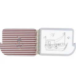 Konges Sløjd Malebog|Kreativ Leg>Malebog - Rock My Boat - Farv med Vand