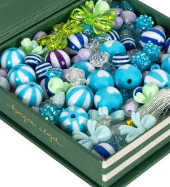 Konges Sløjd Perler>Perler - 200 stk. - Blå