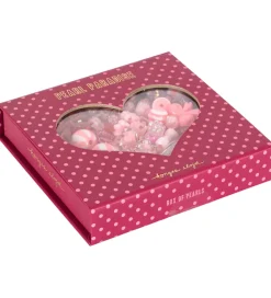 Konges Sløjd Perler>Perler - 200 stk. - Pink