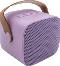 Lalarma Musikinstrumenter>Højtaler m. Mikrofon - Trådløs - Karaoke - Lilla