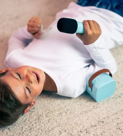 Lalarma Musikinstrumenter>Højtaler m. Mikrofon - Trådløs - Karaoke - Blå