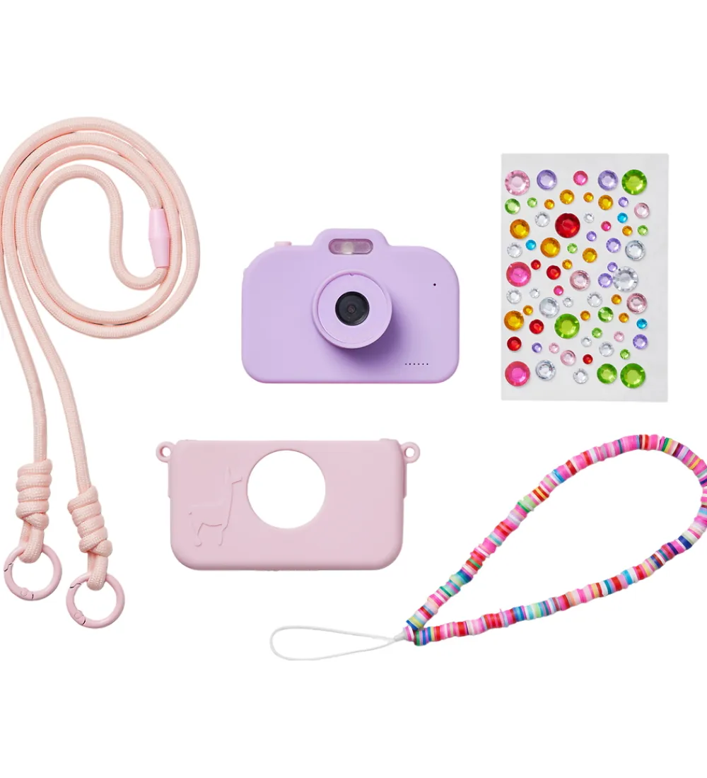 Lalarma Børnekamera>Kamera - Star - Rosa/Lilla