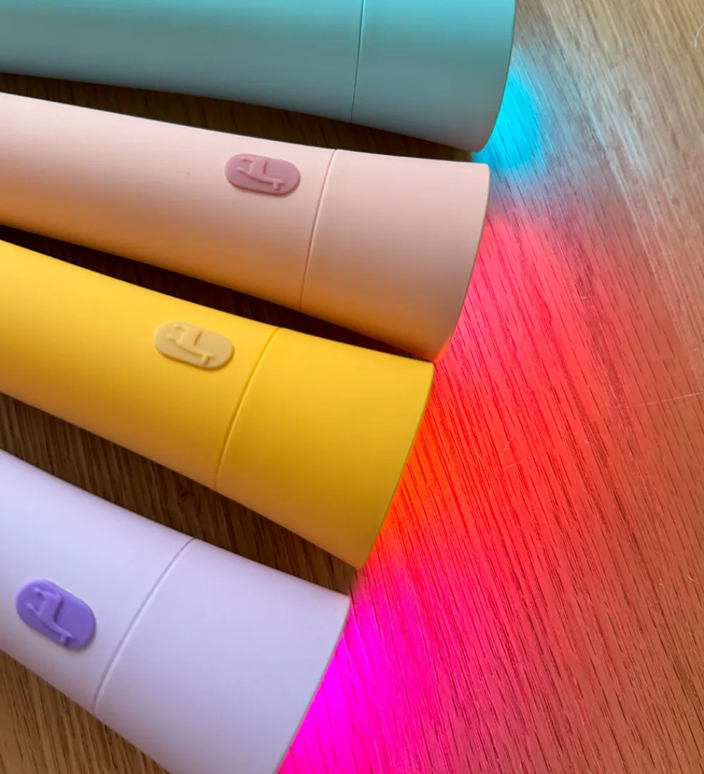 Lalarma Lommelygter>Lommelygte - Color Change - 15 cm - Gul