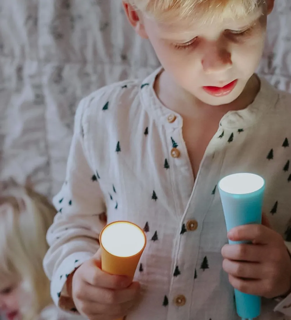 Lalarma Lommelygter>Lommelygte - Color Change - 15 cm - Blå