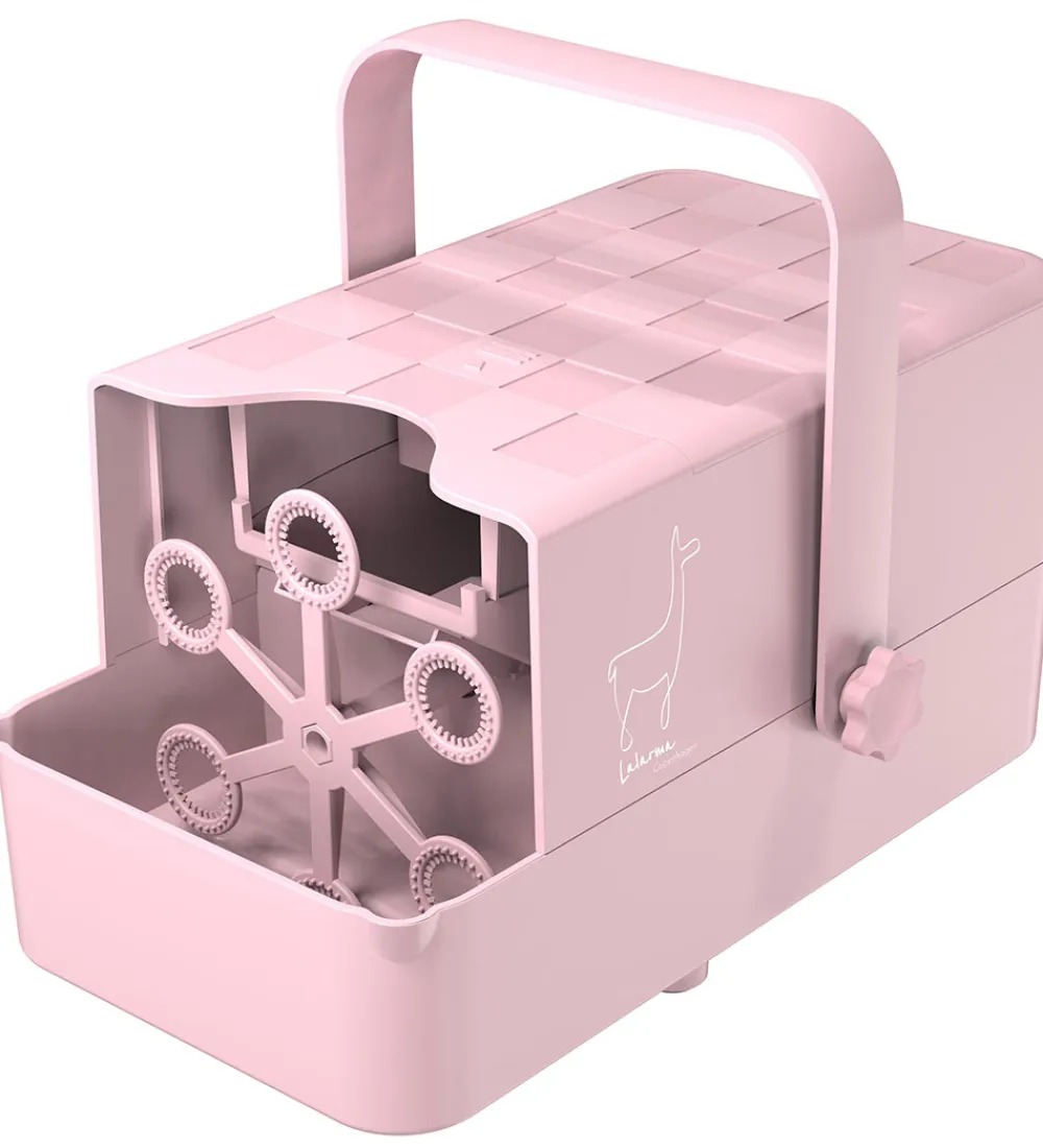 Lalarma Kreativ Leg|Udeleg Og Udendørs Legetøj>Sæbeboblemaskine - Proffesionel - Rose