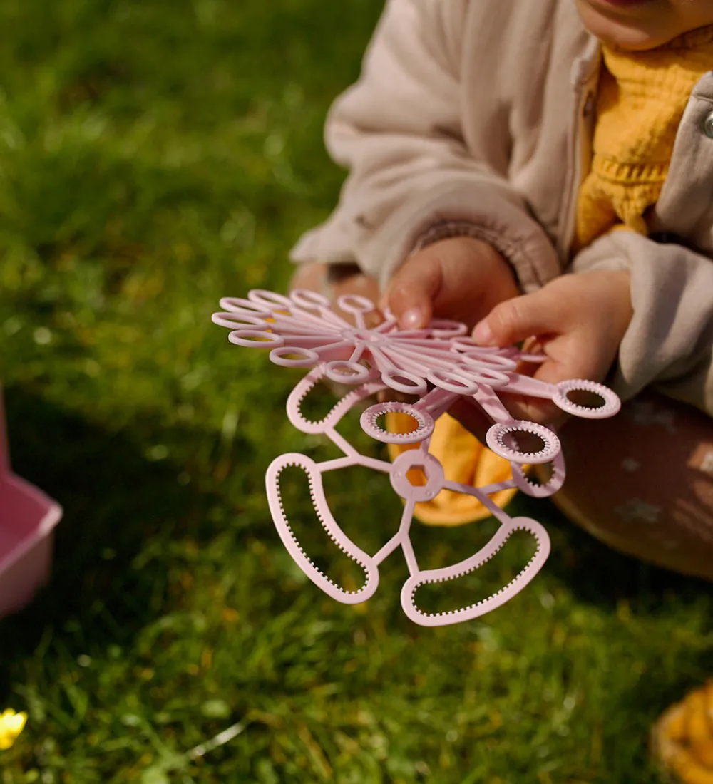 Lalarma Kreativ Leg|Udeleg Og Udendørs Legetøj>Sæbeboblemaskine - Proffesionel - Rose