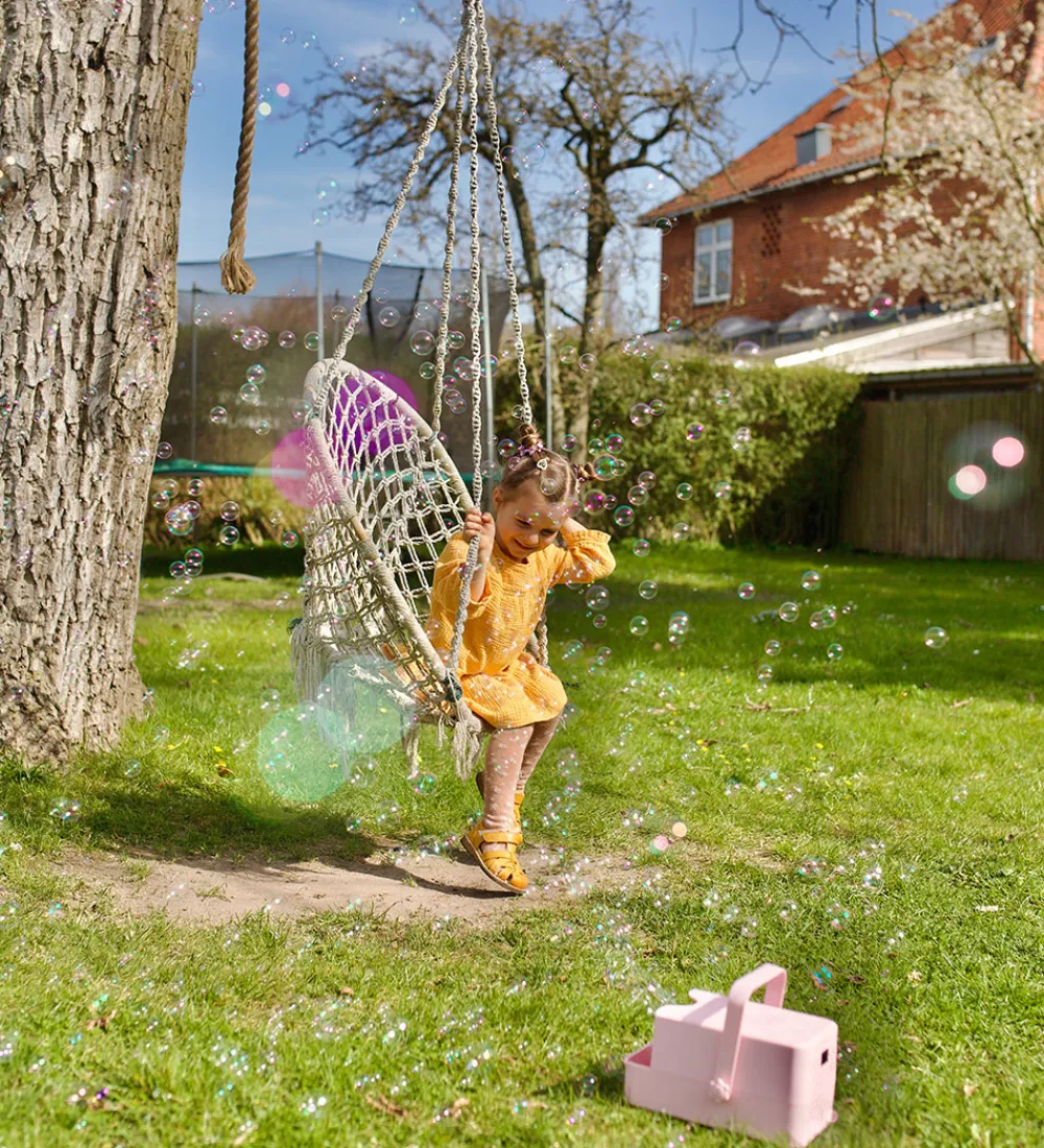 Lalarma Kreativ Leg|Udeleg Og Udendørs Legetøj>Sæbeboblemaskine - Proffesionel - Rose