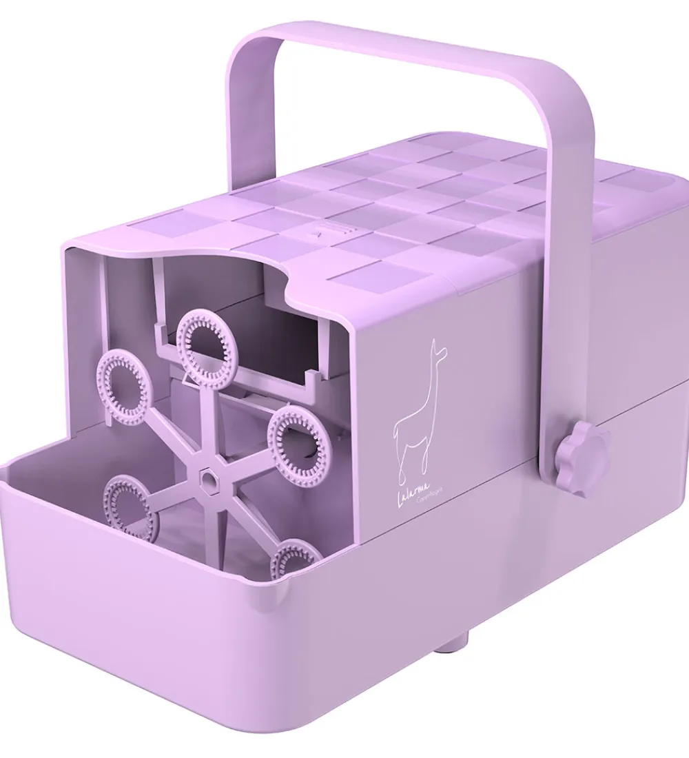 Lalarma Kreativ Leg|Udeleg Og Udendørs Legetøj>Sæbeboblemaskine - Proffesionel - Lilla