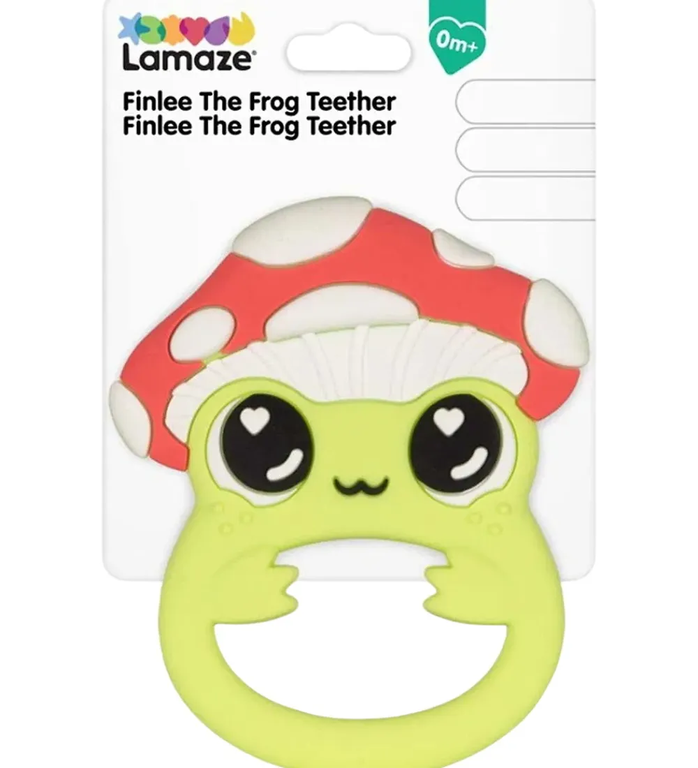 Lamaze Bideringe|Babylegetøj>Bidering - Finlee The Frog Teether