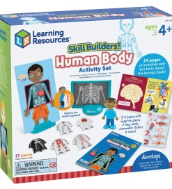 Learning Resources Babylegetøj|Aktivitetslegetøj>Aktivitetslegetøj - Lær Om Kroppen - 17 Dele