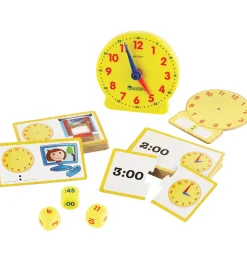 Learning Resources Babylegetøj|Aktivitetslegetøj>Aktivitetslegetøj - Lær Klokken - 41 Dele