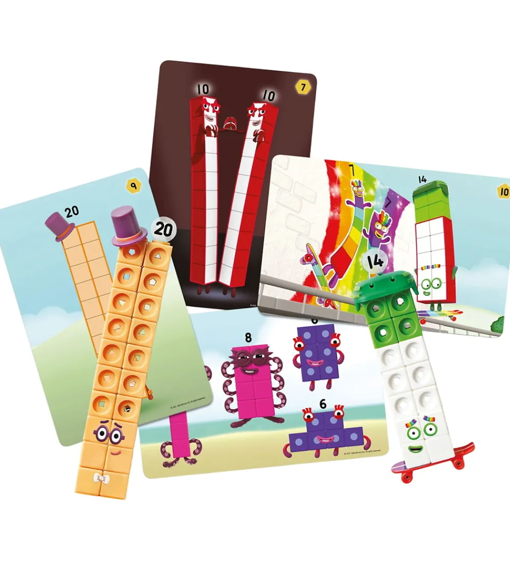 Learning Resources Kreativ Leg|Kreasæt>Resources Legetøj - MathLink Cubes - Numberbl