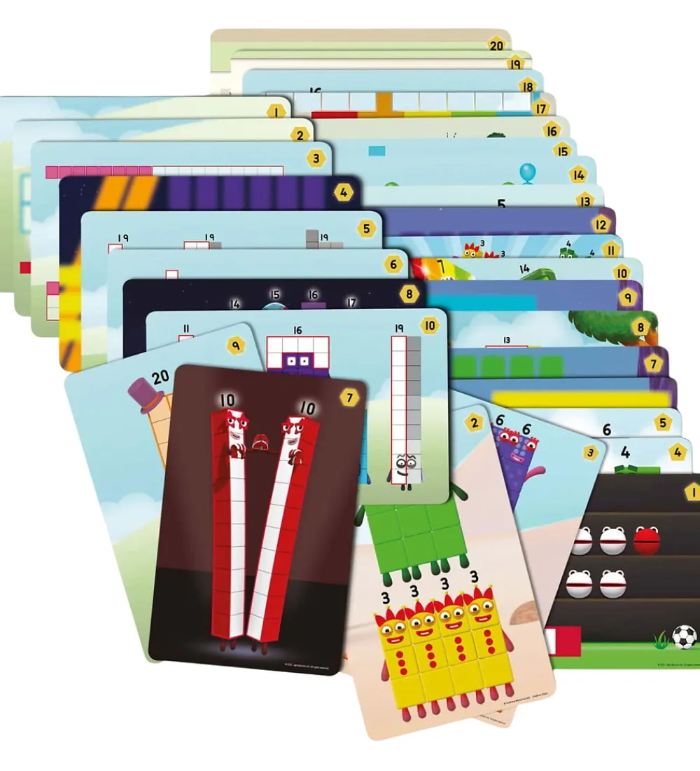 Learning Resources Kreativ Leg|Kreasæt>Resources Legetøj - MathLink Cubes - Numberbl