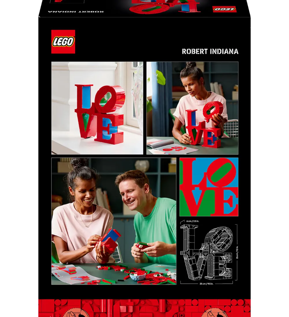 LEGO® Konstruktionslegetøj|Lego®>Art - Love 31214 - 791 Dele