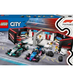 LEGO® Konstruktionslegetøj|Lego®>City - F1® Garage: Mercedes-AMG og Alp... 60444 - 678 Dele