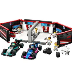 LEGO® Konstruktionslegetøj|Lego®>City - F1® Garage: Mercedes-AMG og Alp... 60444 - 678 Dele
