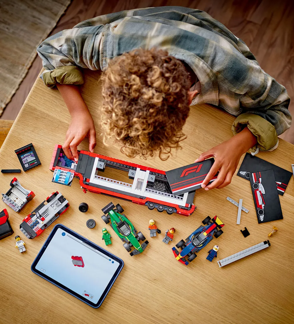 LEGO® Konstruktionslegetøj|Lego®>City - F1®-lastbil m. F1®-biler 60445 - 1086 Dele