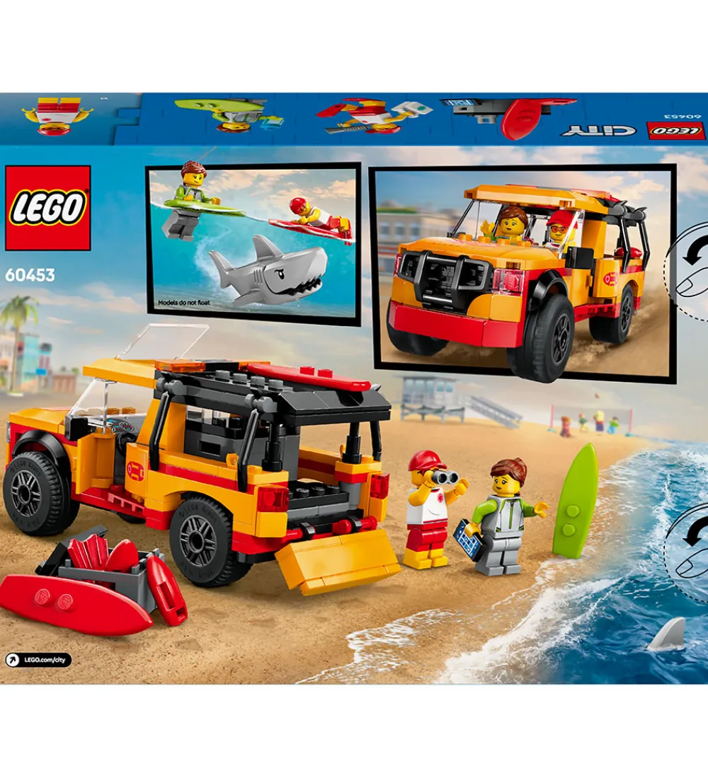 LEGO® Konstruktionslegetøj|Lego®>City - Livredderbil 60453 - 214 Dele