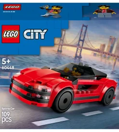 LEGO® Konstruktionslegetøj|Lego®>City - Rød Sportsvogn 60448 - 109 Dele