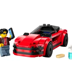 LEGO® Konstruktionslegetøj|Lego®>City - Rød Sportsvogn 60448 - 109 Dele