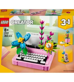 LEGO® Konstruktionslegetøj|Lego®>Creator - Skrivemaskine med Bl... 31169 - 3-i-1 - 363 Dele