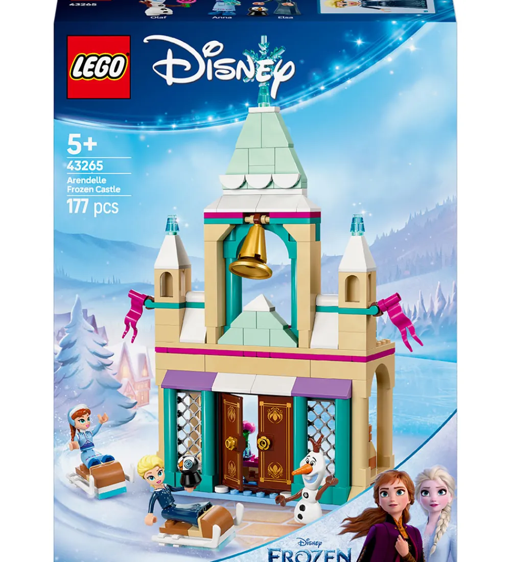 LEGO® Konstruktionslegetøj|Lego®>Disney - Frost - Arendal Slot 43265 - 177 Dele