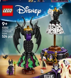 LEGO® Konstruktionslegetøj|Lego®>Disney - Maleficents og Cruella De Vil... 43262 - 524 Dele