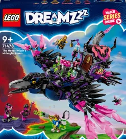 LEGO® Konstruktionslegetøj|Byg Og Klodser>DREAMZzz - Aldrig-heksens Midnatsravn 71478 - 1203 Dele