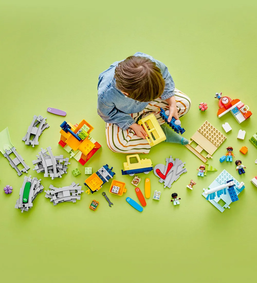 LEGO® Konstruktionslegetøj|Lego®>DUPLO - Stort Interaktivt Lokalbanetog 10428 - 103 Dele