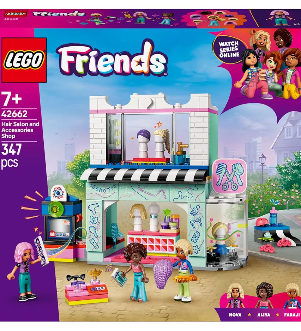 LEGO® Konstruktionslegetøj|Lego®>Friends - Frisørsalon og Accessories-b... 42662 - 347 Dele