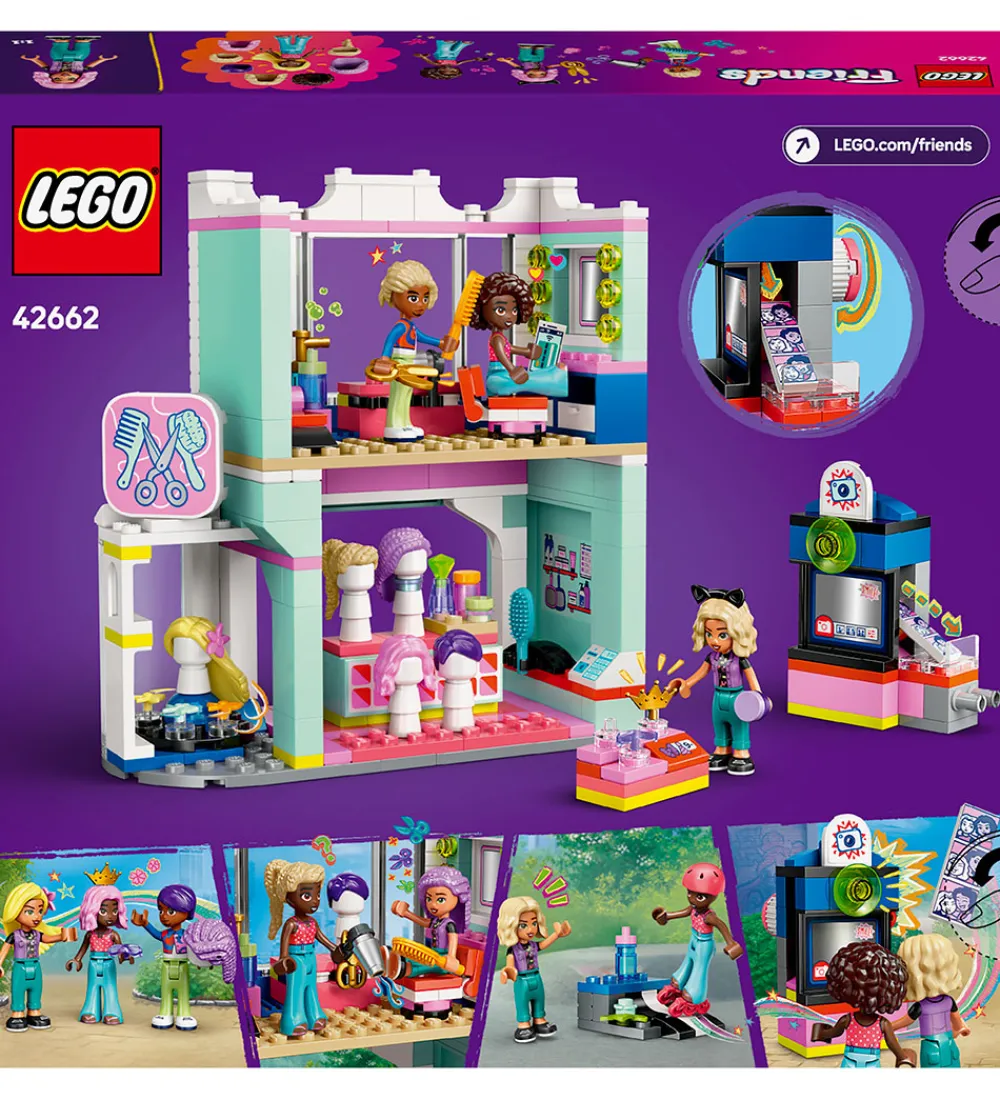 LEGO® Konstruktionslegetøj|Lego®>Friends - Frisørsalon og Accessories-b... 42662 - 347 Dele