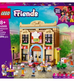 LEGO® Konstruktionslegetøj|Lego®>Friends - Restaurant Og Kokkeskole 42655 - 896 Dele