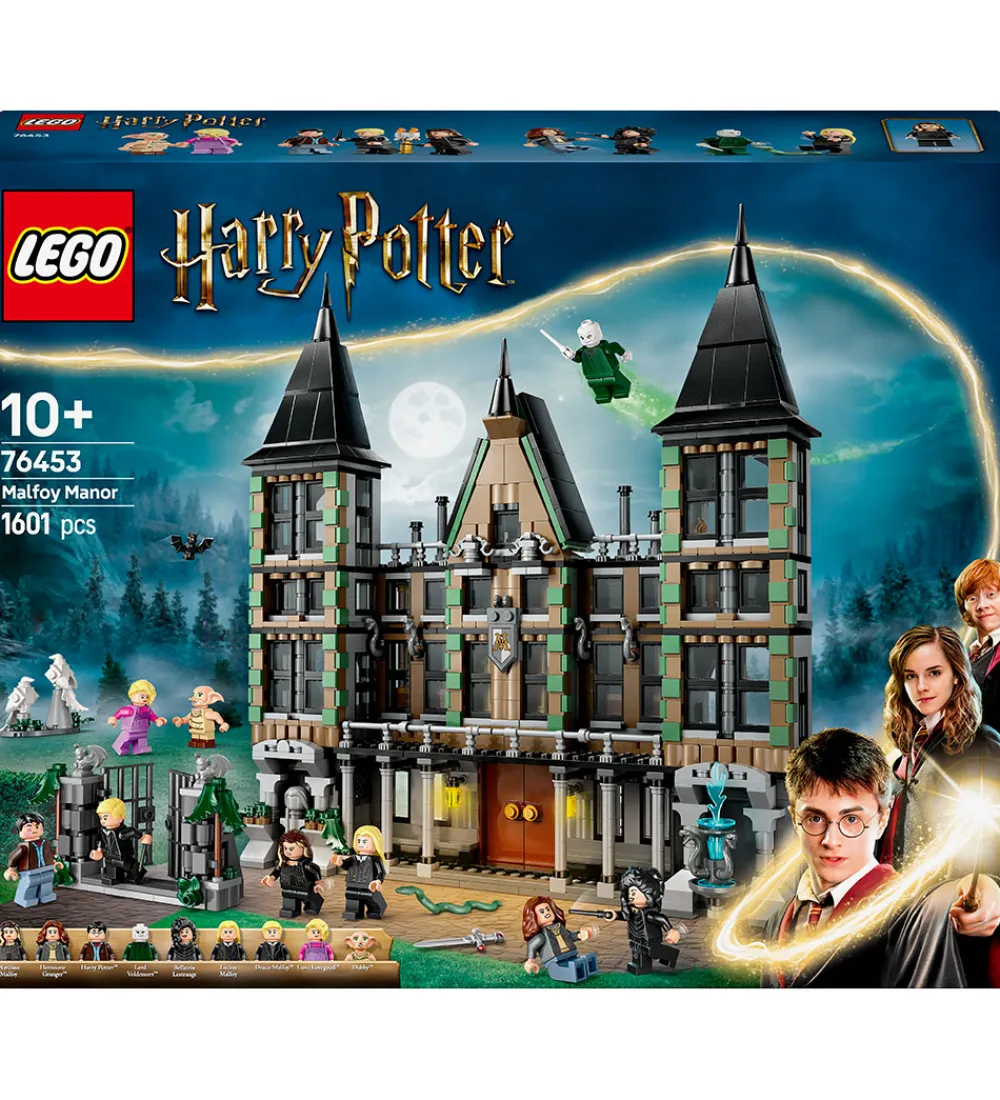LEGO® Konstruktionslegetøj|Lego®>Harry Potter - Malfoy-familiens Herregård 76453 - 1601 Del