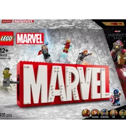 LEGO® Konstruktionslegetøj|Lego®>Marvel - MARVEL-logo Og Minifigurer 76313 - 931 Dele