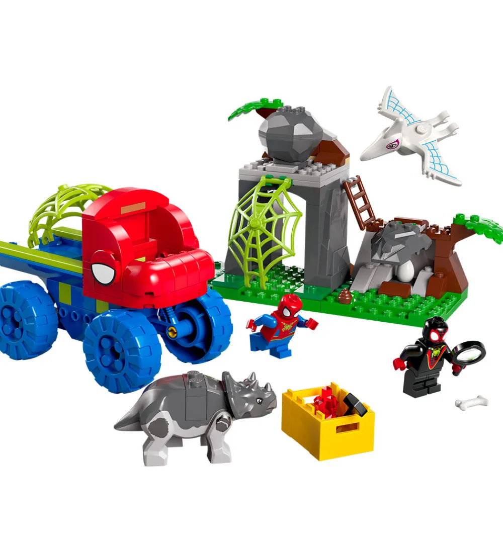 LEGO® Konstruktionslegetøj|Lego®>Marvel - Team Spideys Dinotruck Redning 11199 - 136 Dele