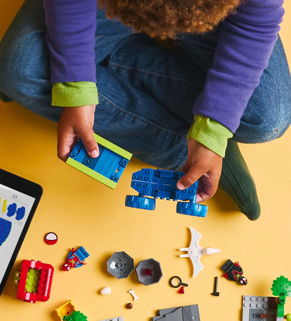 LEGO® Konstruktionslegetøj|Lego®>Marvel - Team Spideys Dinotruck Redning 11199 - 136 Dele