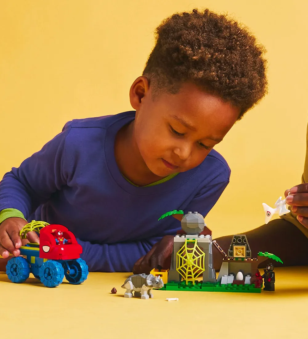 LEGO® Konstruktionslegetøj|Lego®>Marvel - Team Spideys Dinotruck Redning 11199 - 136 Dele