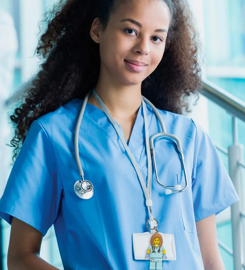 LEGO® Lego®|Lommelygter>Nøglering m. Lommelygte - Nurse