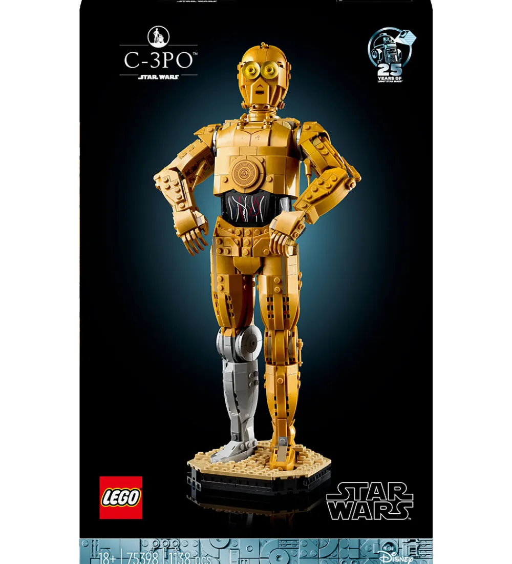 LEGO® Konstruktionslegetøj|Lego®>Star Wars - C-3PO 75398 - 1138 Dele