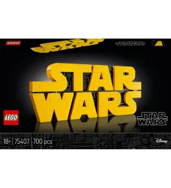 LEGO® Lego®|Konstruktionslegetøj>Star Wars - Klodsbygget Star Wars Logo 75407 - 700 Dele