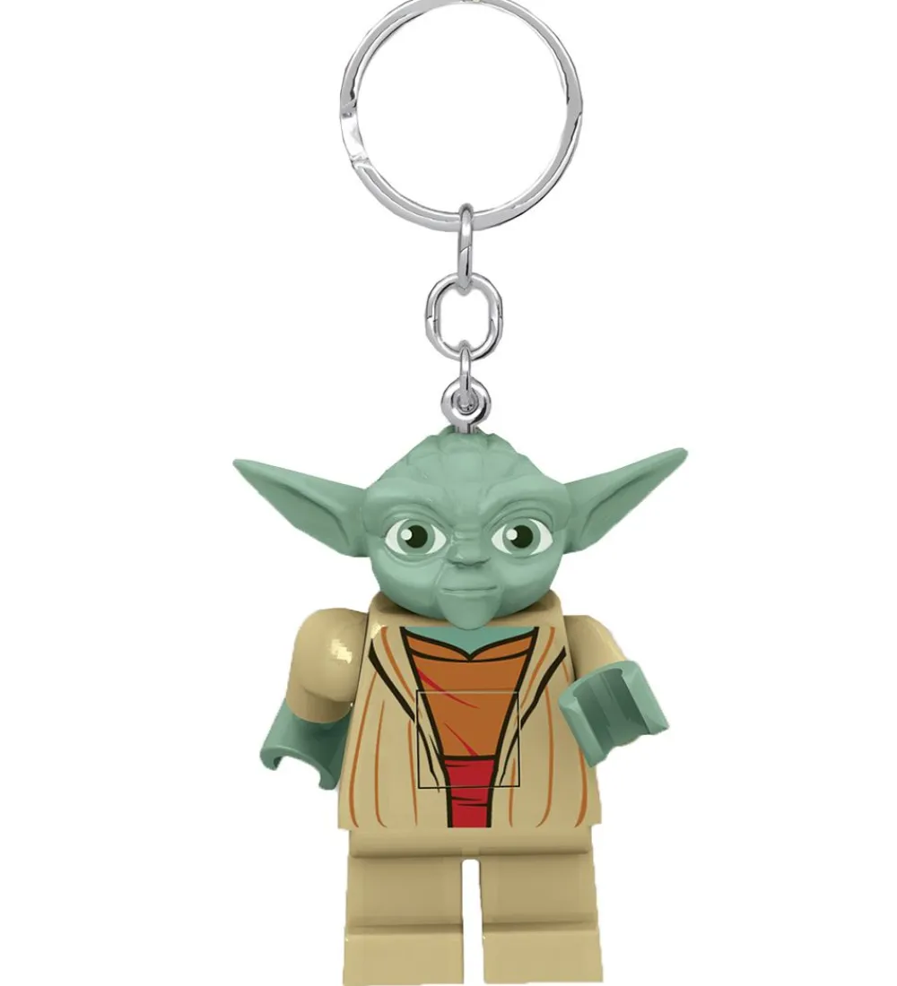 LEGO® Lommelygter>Star Wars Nøglering m. Lommelygte - Yoda
