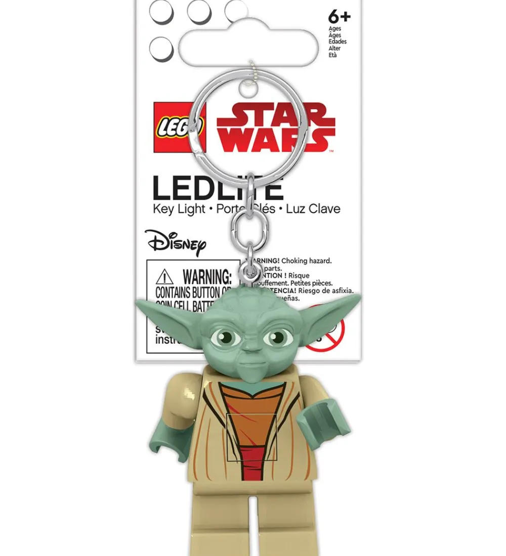 LEGO® Lommelygter>Star Wars Nøglering m. Lommelygte - Yoda