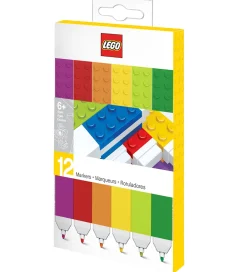 LEGO® Lego®|Tuscher Og Farver>Stationery Tuscher - 12-pak - Multifarvet