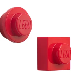 LEGO® Storage Magnetlegetøj>Magneter - 2 stk - Rød
