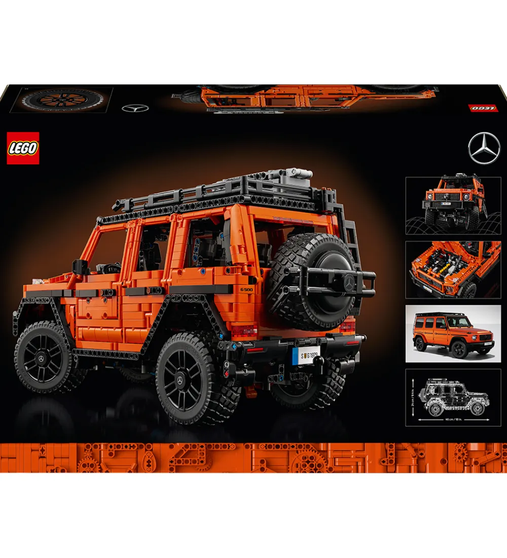 LEGO® Konstruktionslegetøj|Byg Og Klodser>Technic - Mercedes-Benz G 500 PROFESS... 42177 - 2891 Dele