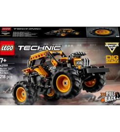 LEGO® Konstruktionslegetøj|Lego®>Technic - Monster Jam DIGatron pull-back 42199 - 218 Dele