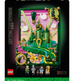 LEGO® Lego®|Konstruktionslegetøj>Wicked - Emerald City - Vægkunst 75685 - 1518 Dele