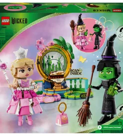 LEGO® Konstruktionslegetøj|Byg Og Klodser>Wicked - Figurer af Elphaba og Glinda 75682 - 558 Dele