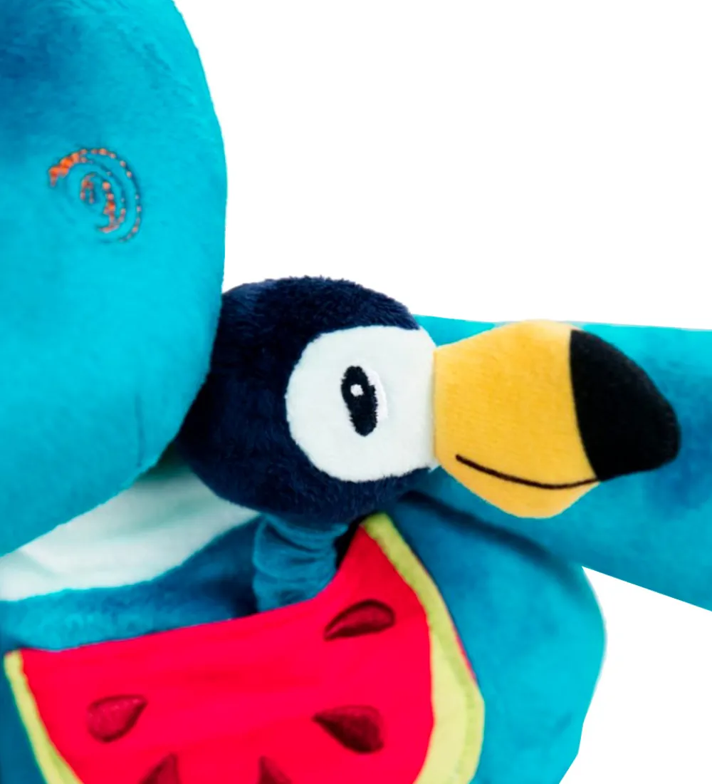 Lilliputiens Aktivitetslegetøj>Aktivitetsbamse - Marius Activity Cuddle